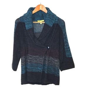 Sigrid Olsen Wrap sweater cardigan